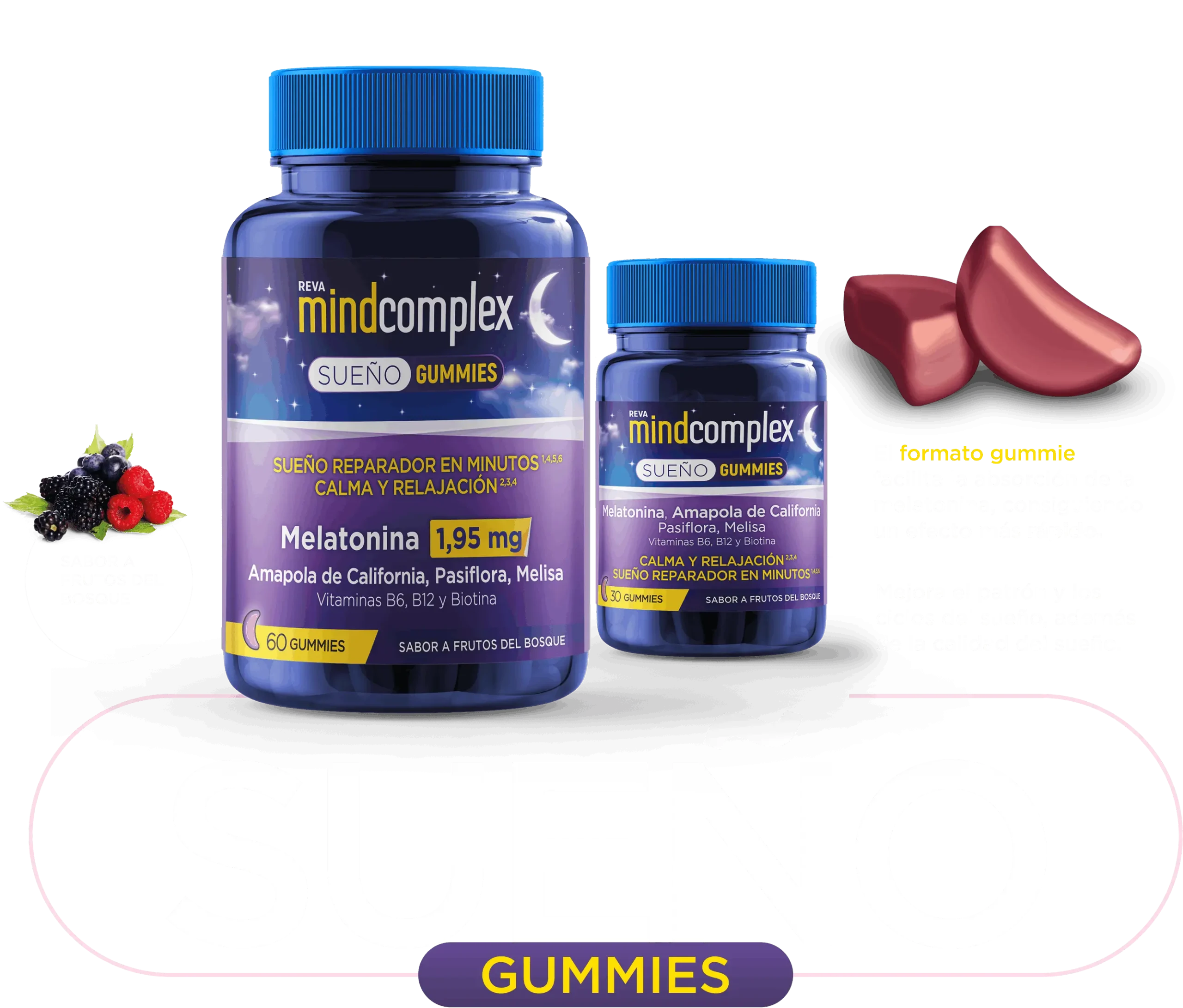 sueño gummies empaque